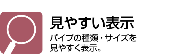 見やすい表示