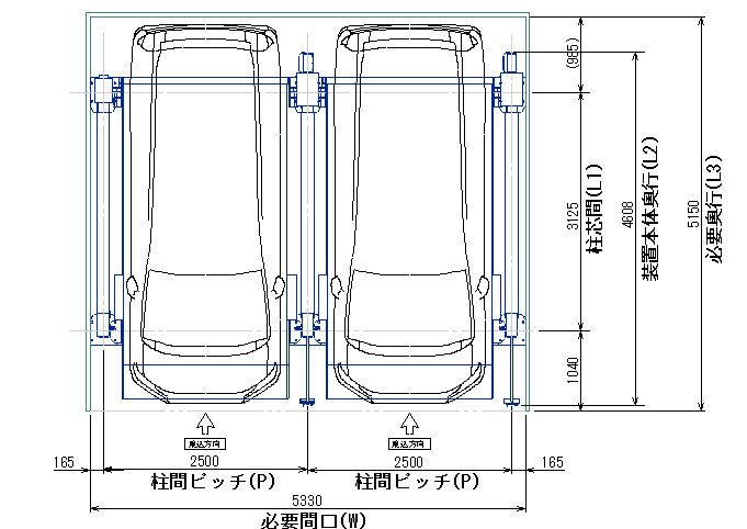 地上2段昇降式 プレミアムツイン 日栄インテックはled照明や太陽光発電 立体駐車場 配管 電設資材 電子機器 バーコードなど を自社開発 製造技術を基に 最高水準の 商品 サービスとして提供 安全で快適な建築の環境づくりを進めています